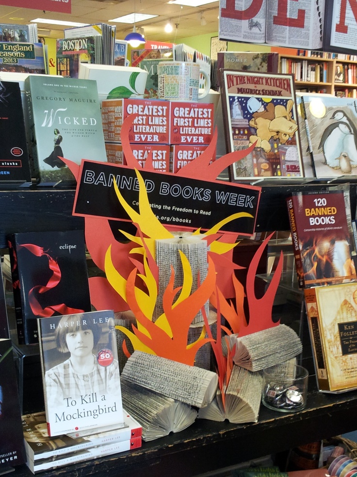 Banned book pin by Porter Square Books