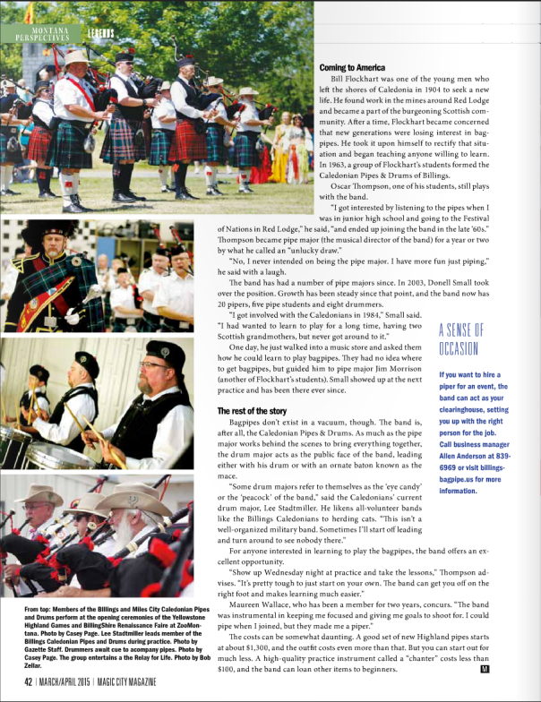 Billings Caledonian article page 4